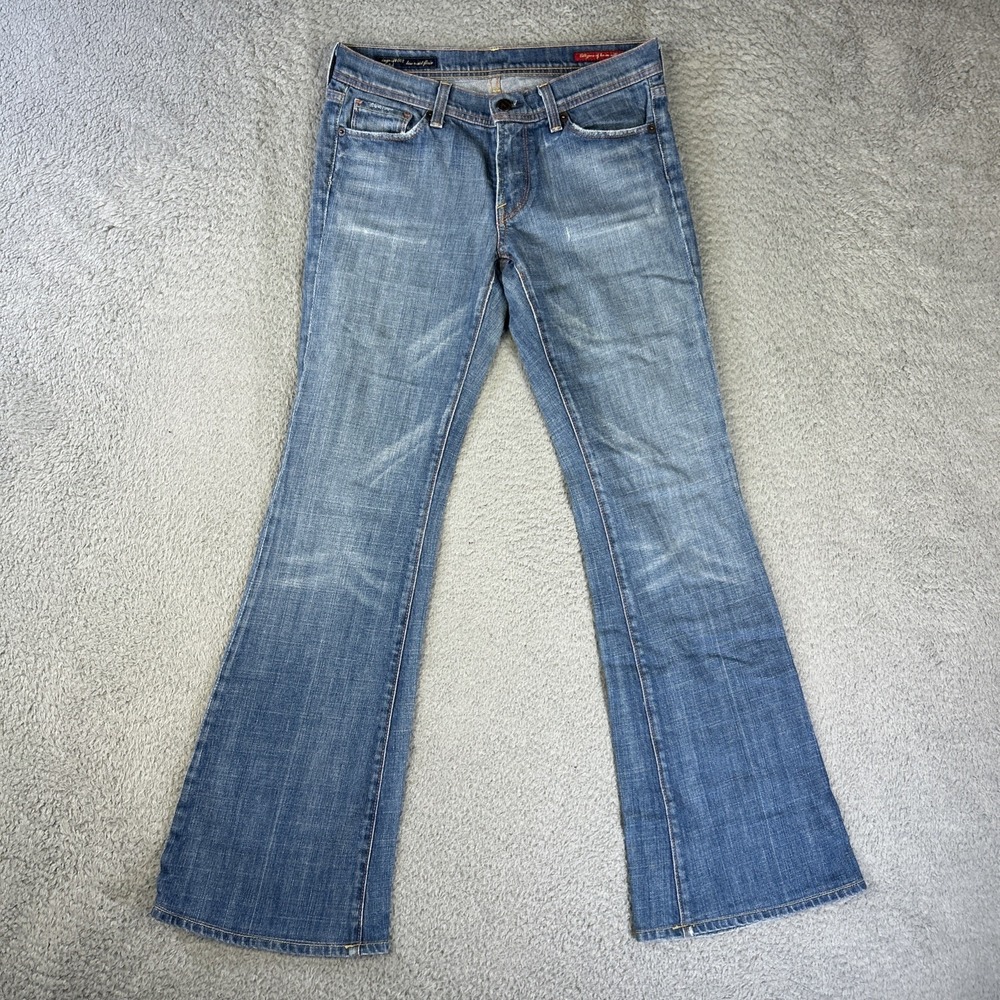 Citizens‎ Of Humanity Jeans Womens 30x31 Blue Denim Pants Flare Ingrid 002 Boho